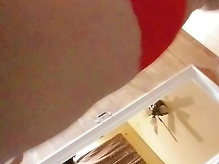 Dancing on You in Red Lingeriie N Big Ass in Ur Face