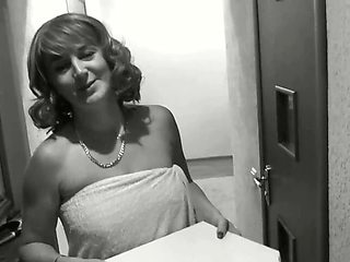 Pizza delivery dude brought pizza His faced by bare parlour proprietor beautiful ash-blonde COUGAR g-string-less and boulder-holder. From the rear-fashion in Douche Bum Dame Meaty bootie mature Cougar Inborn Knockers Fur covered Coochie POINT OF VIEW My W