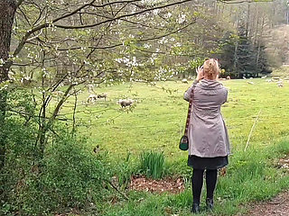 Mature Blonde Wife Enjoys Sex After Walk
