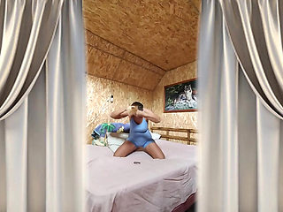 Hot Housewife Lukerya Greets a New Day