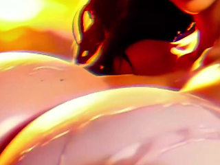 (4k) Ai 3D Animated Porn - Latina Baddie Worships Big White Cock (interracial Asmr) - Ai Visuals X