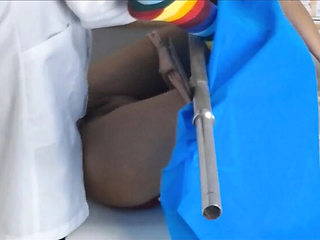 Doctor Can't Resist Teen Patient’s Wet Pussy During Exam