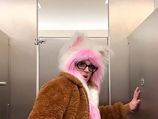 At the Airport Getting Ready for Some More Anal Training