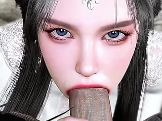 Beauty Pixel Dream Girl with a Booty Virus - 3D Animation Hentai