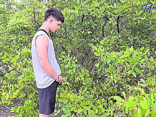 Beach Threesome Sex - Blonde Latina MILF with Big Tits Fucks Boyfriend and His Friend Outdoor