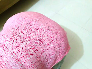 Saudi Hot Maid Gets Stuck Under Bed Then Landlord Give Her Anal Fuck & Help to Out Under Bed - Huge Cum Inside Booty