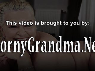 Slutty granny giving head and riding