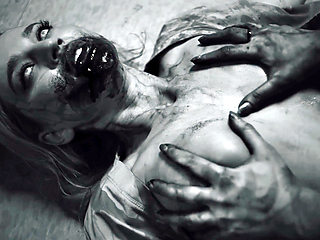 Extreme Parasite Lesbian Horror - Melody Marks & Blake Blossom in Hardcore Monster Sex Scene