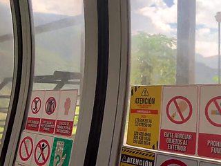 TommyMiller Delivers Intense Blowjob and Hardcore Pounding to Very Horny Pregnant Woman in Cable Car in