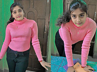 Desi Indian GF Mili Bhabi Tight Pussy Fuck - Hindi Sex MMS with Dirty Talk & Doggy Style