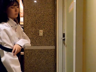 Shy Otaku Beauty Hinako's First Love Hotel Sex - Sweet, Awkward and Two Raw Loads - Part1