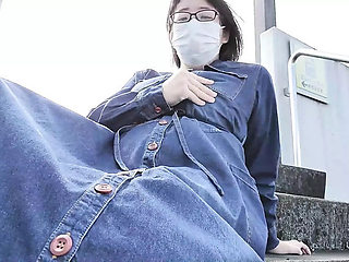 Japanese Married Woman Aika Outdoor Masturbation Solo HD Video