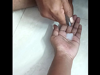 Indian housewife Helping her husband's friend for Masturbating