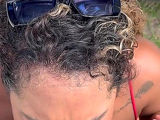 Beautiful Ebony MILF with Big Ass Rides a Huge Dick While Her Husband Is Not Around