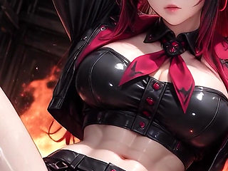 Hell Huntress Vexara - Gates of Fire POV - Ai Generated