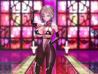 Mmd R-18 Anime Girls Sexy Dancing clip 198