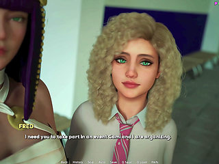 Shadows of Desire by Shamandev - College Cosplay Event, Classroom Masturbation 61