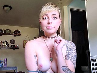 Close up Of Teen Masturbating