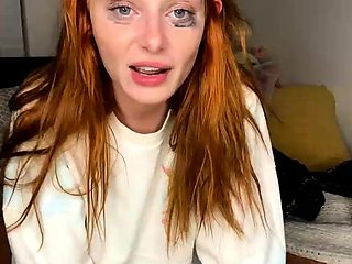 Amateur redhead Russian teen