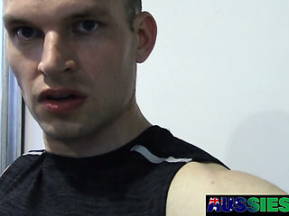 Muscular Jock Jax Introduces Himself While Fucking Fleshlight