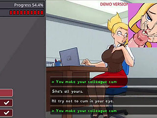 Girl with Big Boobs and Big Ass Takes Monster Cock - Barely Working Gameplay