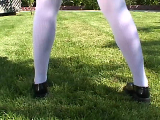 Pussy licking pussy fucking in college uniform