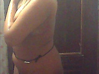 Smart 19 age girl bathing