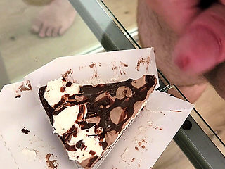 Creaming a pie while on vacation