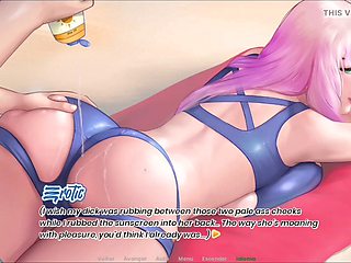 Suburbia prince splooge application ends in steamy beach romp