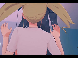 Kaiju N8 - Kikoru Shinomiya Sucking a Big Dick