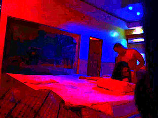 Hard Fucked in Motel with Red Light Part 3