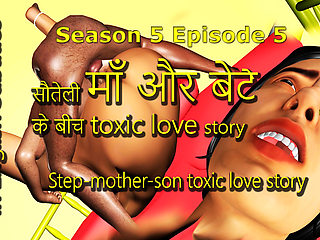 S5_ep05 Stepmom and Stepson Dark Desi Love Story