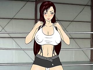 Combat nude, boxing game, hentai wrestling