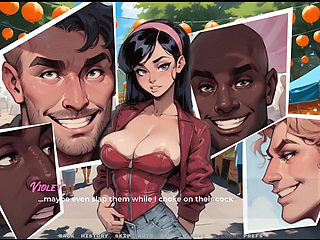 My New Girlfriend  Taboo Hentai Game  Ep.23 Caught Giving a Handjob in the Back Alley!