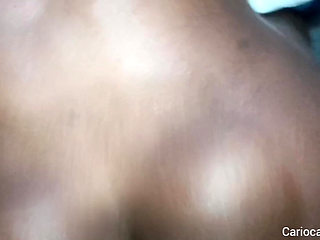 Hot Black Girl Making Carioca Cum