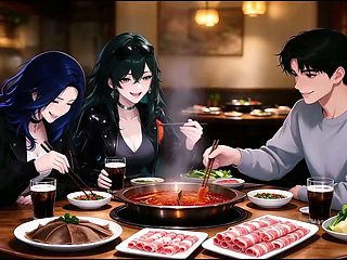 Crushed on Her, Hooked up with Her Bestie After Dinner Episode 4 Ai Generated