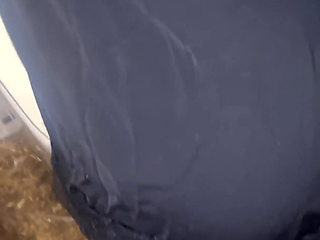 Merry Christmas! New Year's Eve Pissing Compilation! Yellow Pee and Unshaven Pussy!