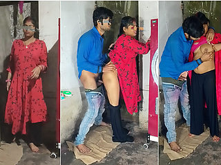 Girlfriend came to meet boyfriend at night again had strong sex with secret sex Hindi audio Desi girl, desi sexy video