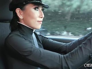 Judy Jolie's natural tits scene by Cherry Pimps