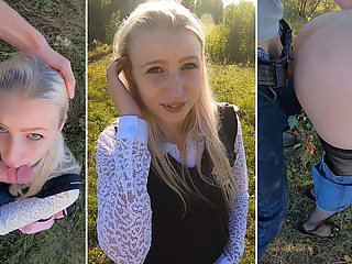 Stranger Picks Up Real College Girl Hitchhiker & Fucks Her