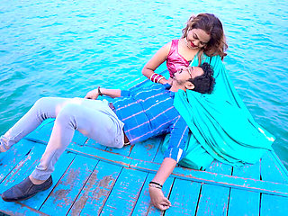 Husband Fucks Wife Hardcore on Honeymoon Boat in Middle of Sea - Desi Bhabhi 18 Year Old First Time