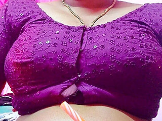 Village Girl in Saree