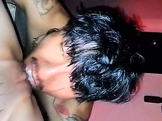 Vaginal Sucking to My Girlfriend and Intense Sex