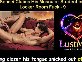 Gay Audio Sex Story - Judo Sensei Claims His Muscular Student in Rough Locker Room Fuck - Part 9