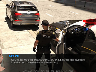 Exciting games: the girl got caught doing a blowjob and got covered her face with a huge cum load in the car ep 10