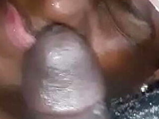 Maskedluv Gets WAP Face Cumshot - Ebony Blowjob & Pussy Fuck
