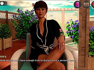 Flirting with manager Richard's wifey Asura