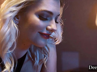 Kenna James Blows Oliver Flynn Deep Throat Office Creampie
