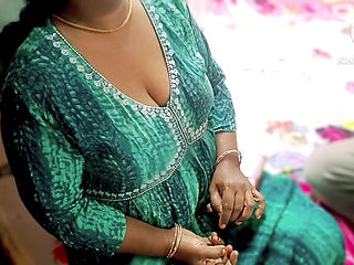 Step Mom Can Do Anything for Her Step Son to Study Well - Full Tamil Audio with Real Moaning