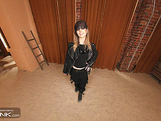 VR Conk: Teen Skinny Furiosa Sucks & Fucks Hard In Mad Max Cosplay Parody pt.2